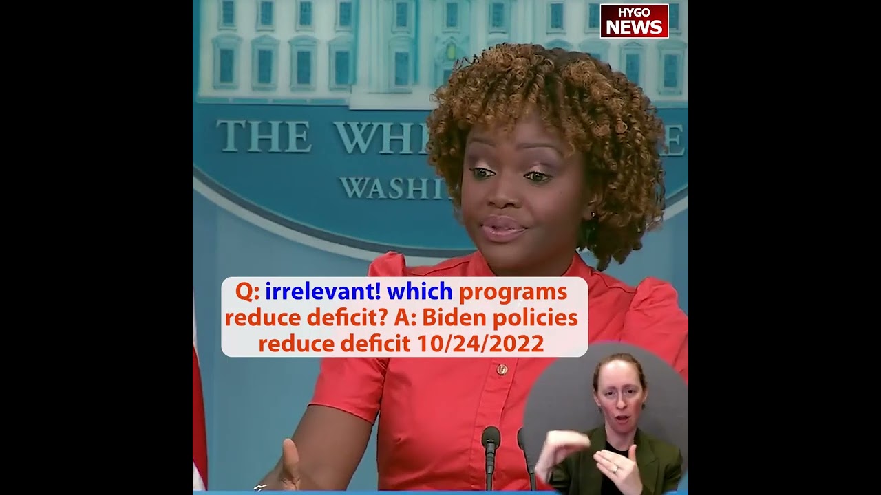 Q: irrelevant! which programs reduce deficit? A: Biden policies reduce deficit