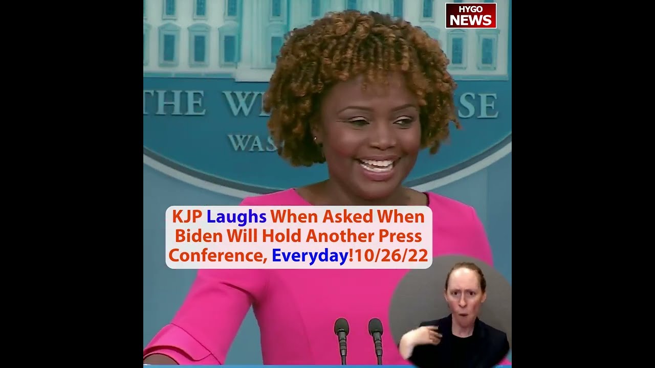 Q: When Biden Will Hold Another Press Conference? A: Laughs, Everyday! Everyday!