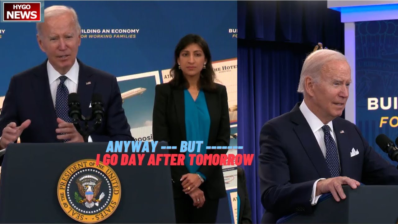 Biden struggled with his speech, made no sense: “I Go Day After Tomorrow Or The Day After Tomorrow”