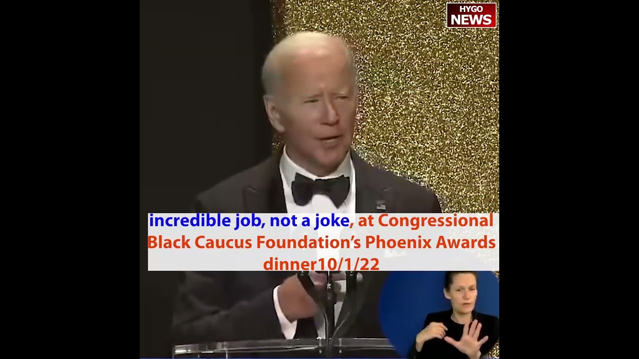 Biden: Harris incredible job, not a joke