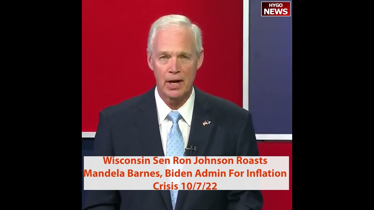 Sen. Johnson roasts Dem Mandela Barnes, Biden Admin Inflation: A dollar now is only worth 88.3 cents