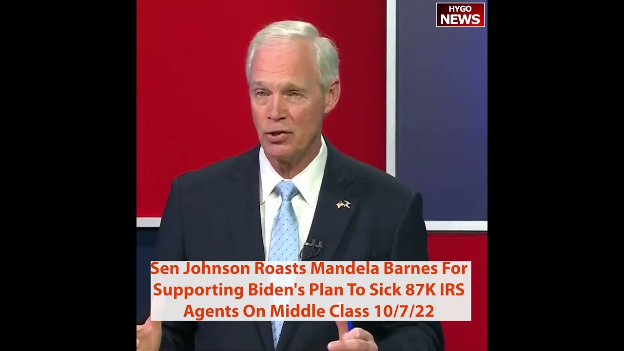 GOP Johnson roasts Dem Barnes for supporting Biden letting loose 87K IRS agents on middle-class