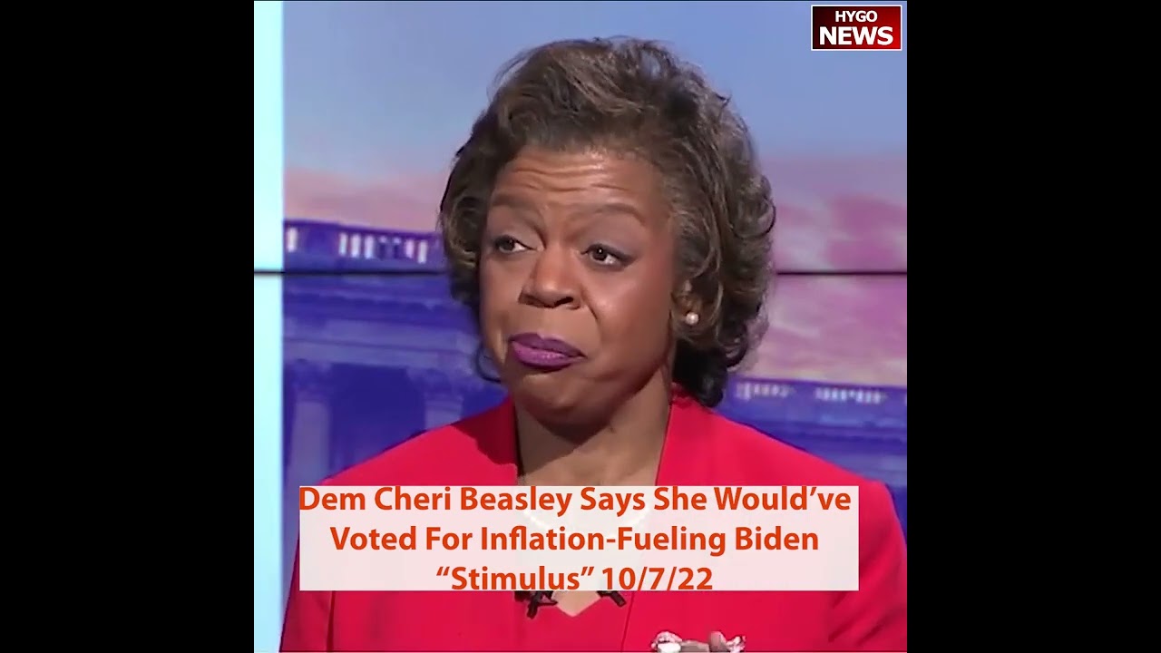 Dem Cheri Beasley says she would’ve voted for Biden’s $1.9T “stimulus” #shorts