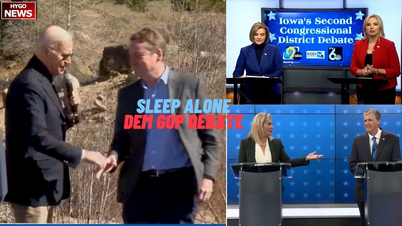 Biden introduces Sen. Bennet: “otherwise he’d sleep alone”, not many cliffs; Dem vs GOP debate