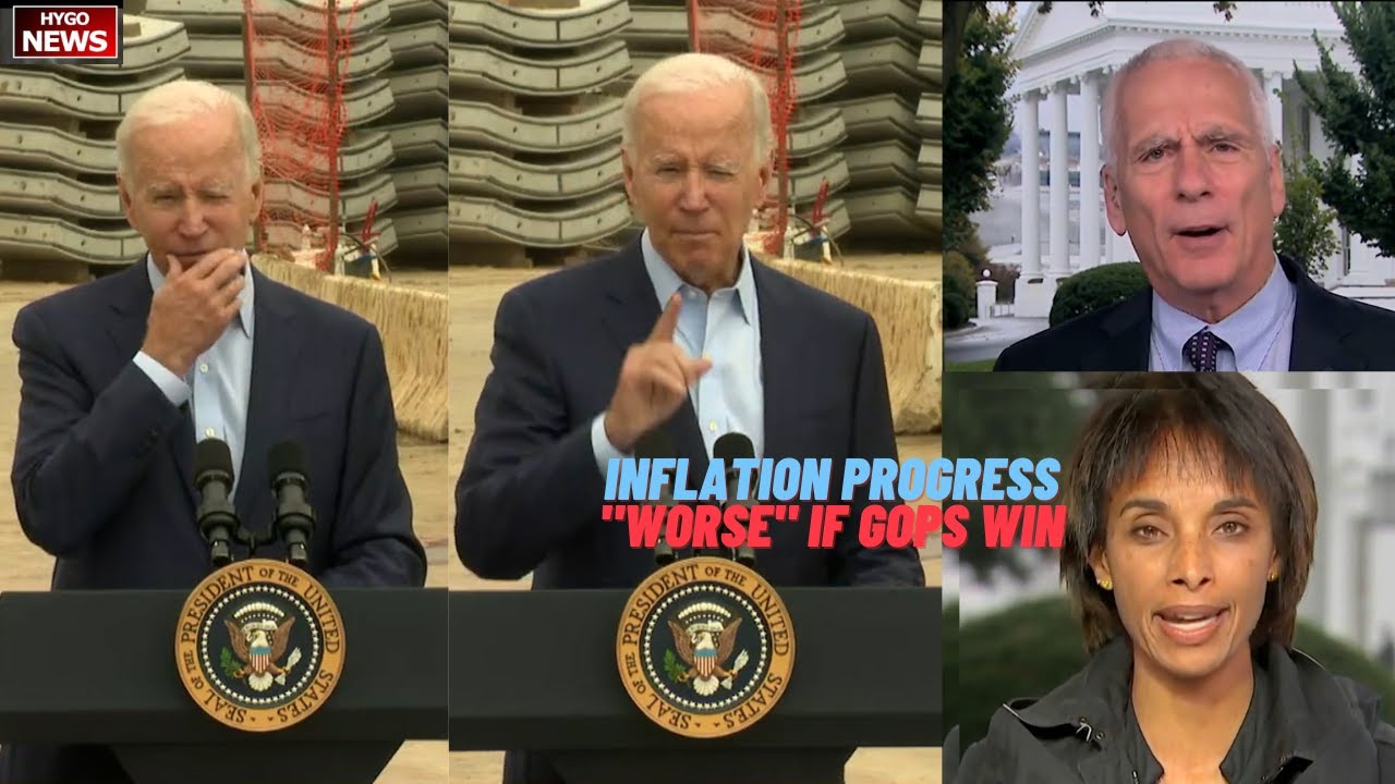 Biden: inflation shows progress, “worse” if GOPs win; Advisors: comfort wages down, no policy change