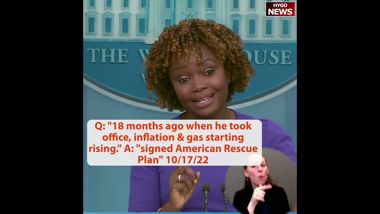 WH Accidentally Admits Biden’s Tax-and-Spend Policies Created Inflation Crisis