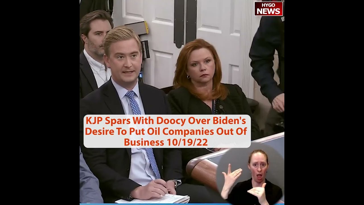 Doocy: you said “end fossil fuel”, What makes you think that oil companies going to listen to you?