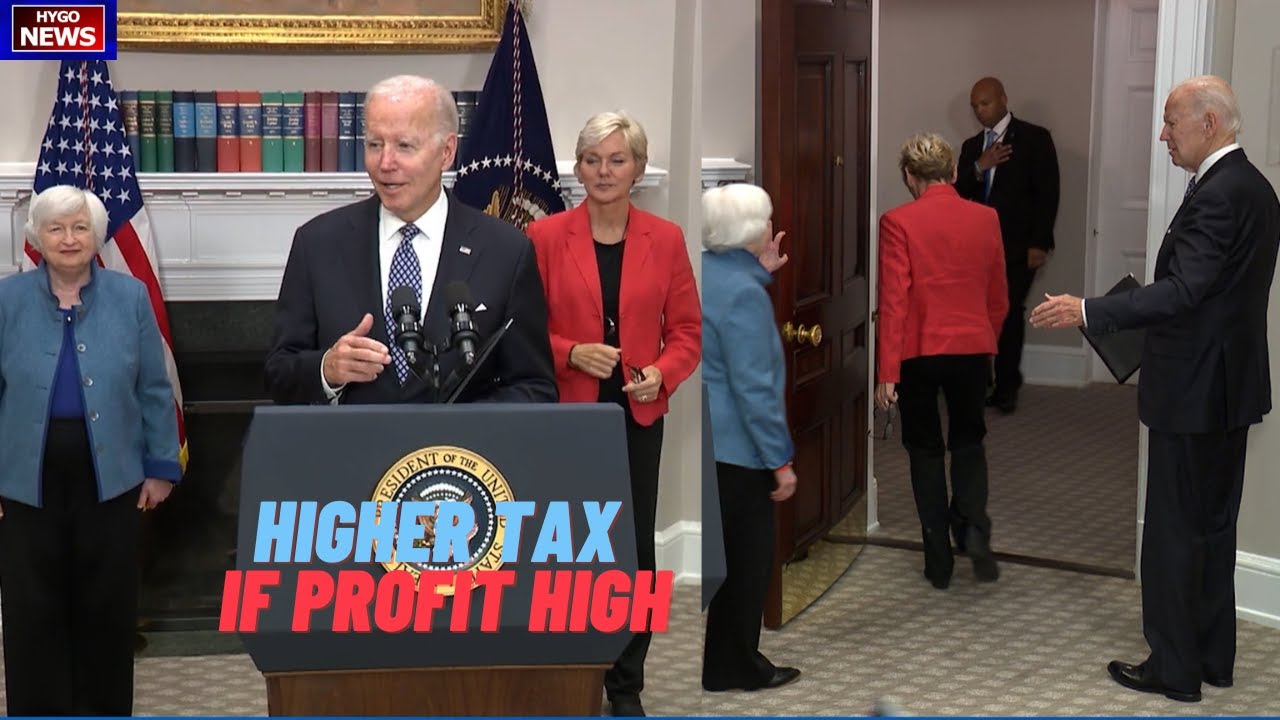 Before Midterm, Biden threatens higher tax on oil companies if profit high; claims now Real Savings