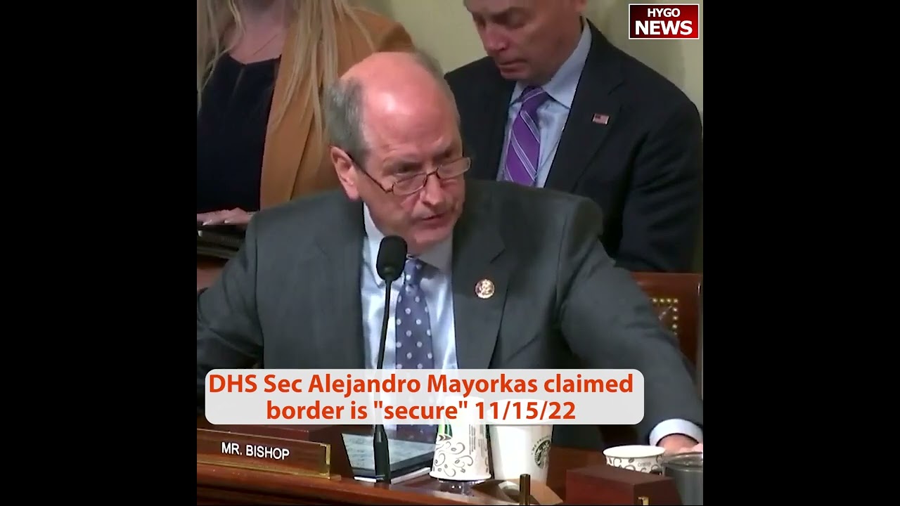 DHS Secretary Alejandro Mayorkas continues to claim the border is “secure”