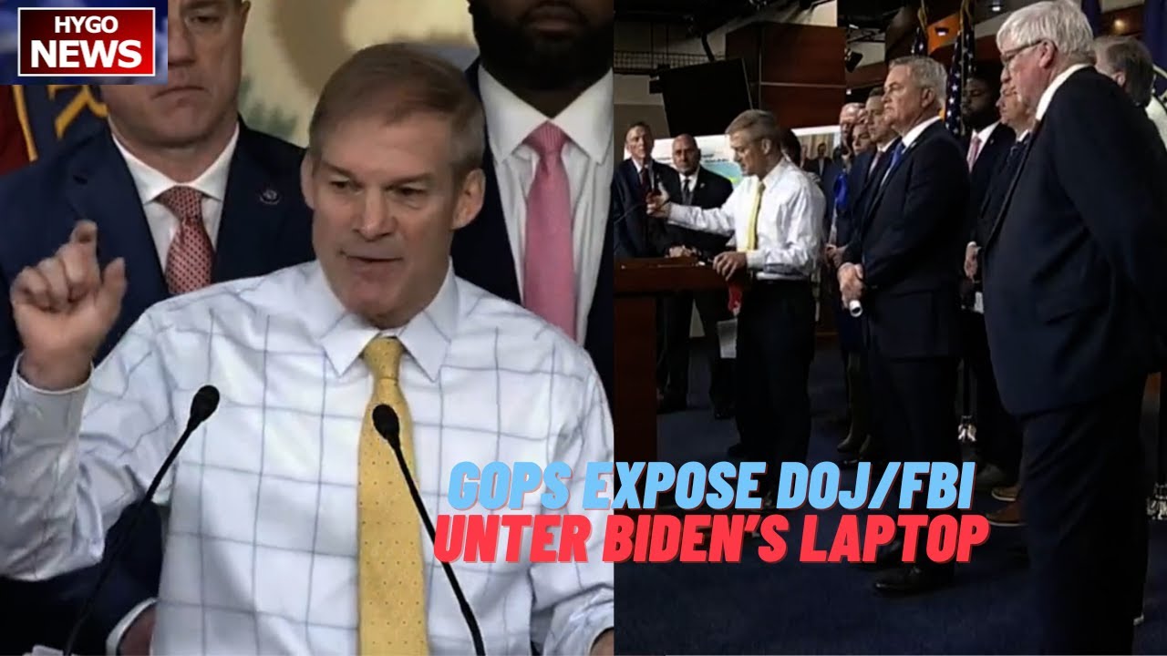 Jordan: House GOPs will expose corrupt DOJ & FBI covering up Hunter Biden’s Laptop