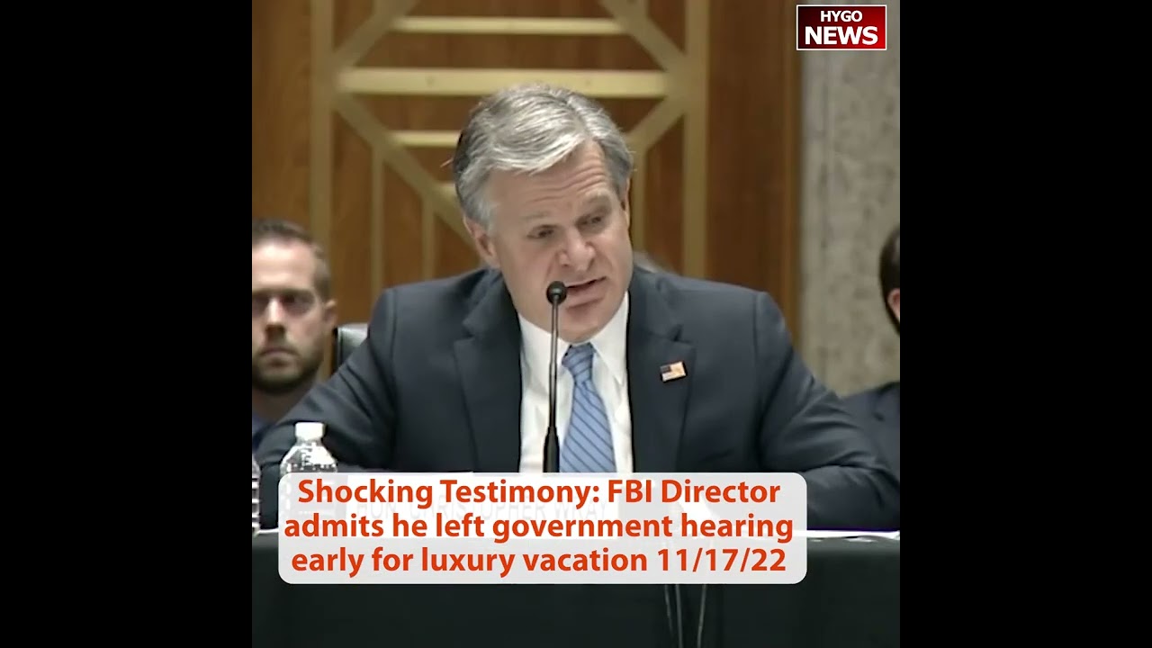 Hawley to Wray: “any reason we can’t accommodate for 21 minutes?’ you said you had a plane to catch