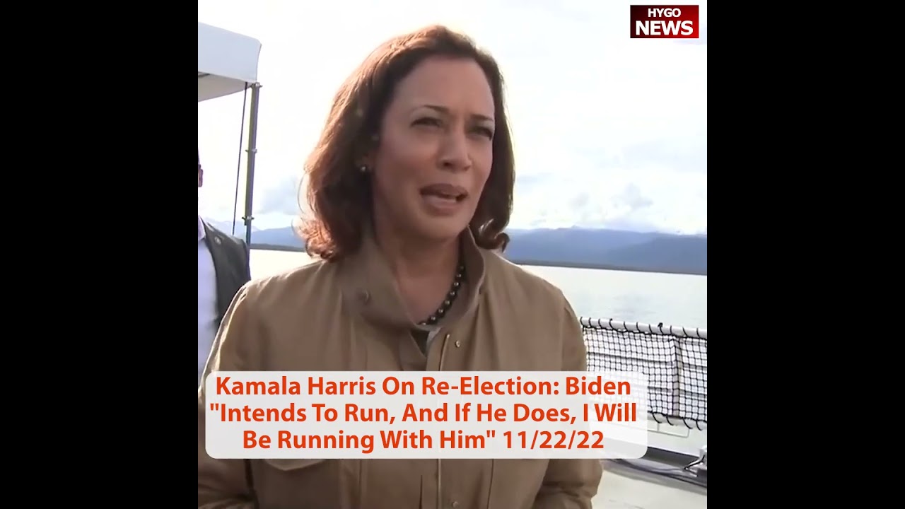 Kamala Harris says she will run with President Joe Biden for second time in 2024