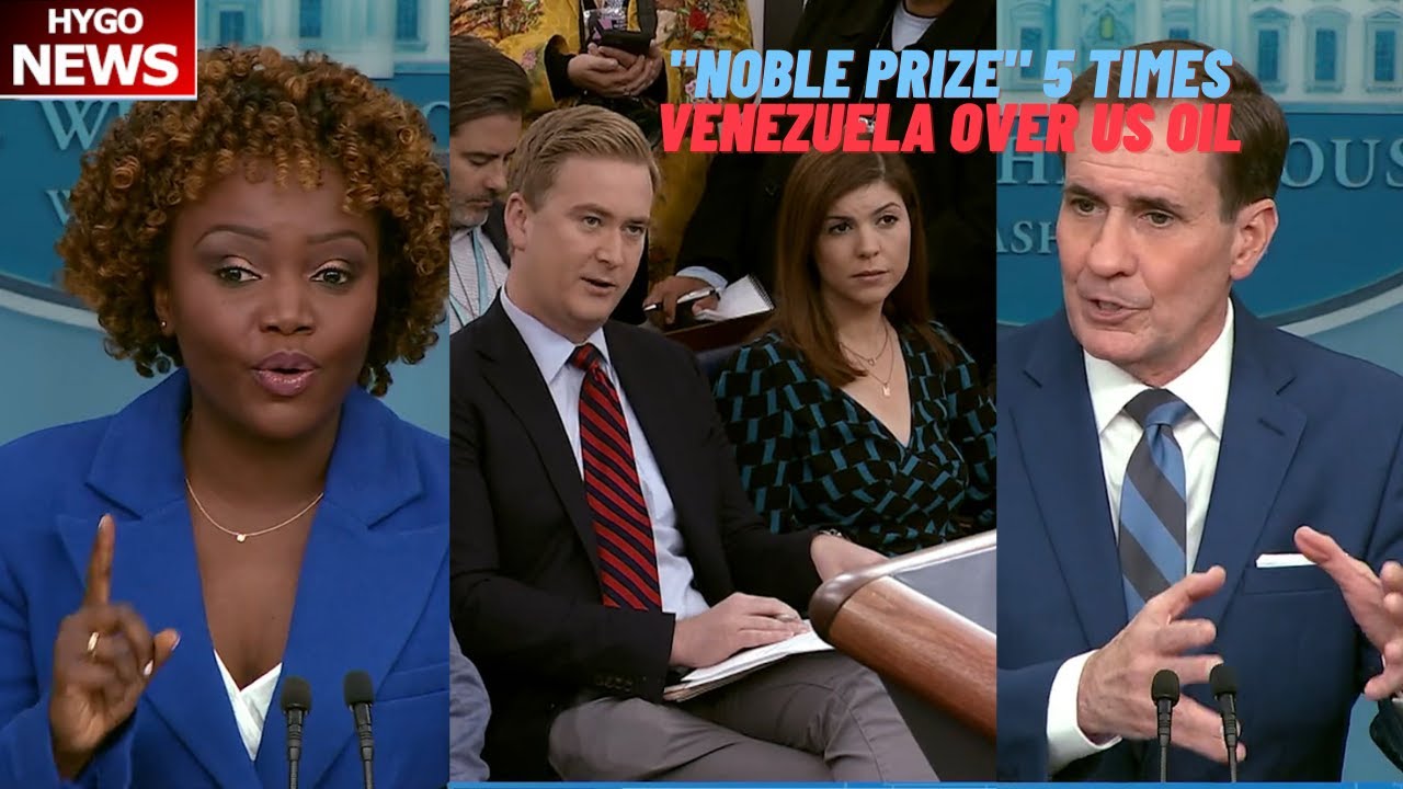 KJP said “Noble Prize” 5 times; Easing oil sanctions On Venezuela over U.S. companies drill for oil?