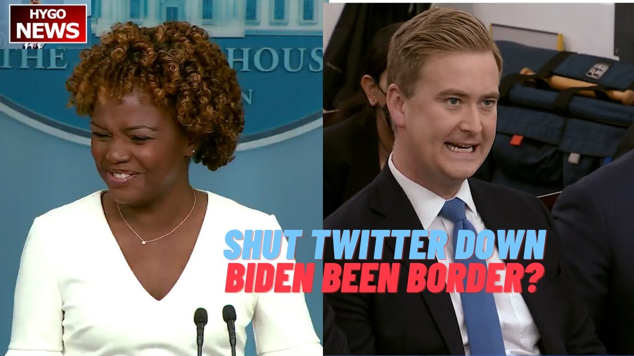 Biden’s been border? Refused to answer if Biden Admin shut twitter down for posts it doesn’t like