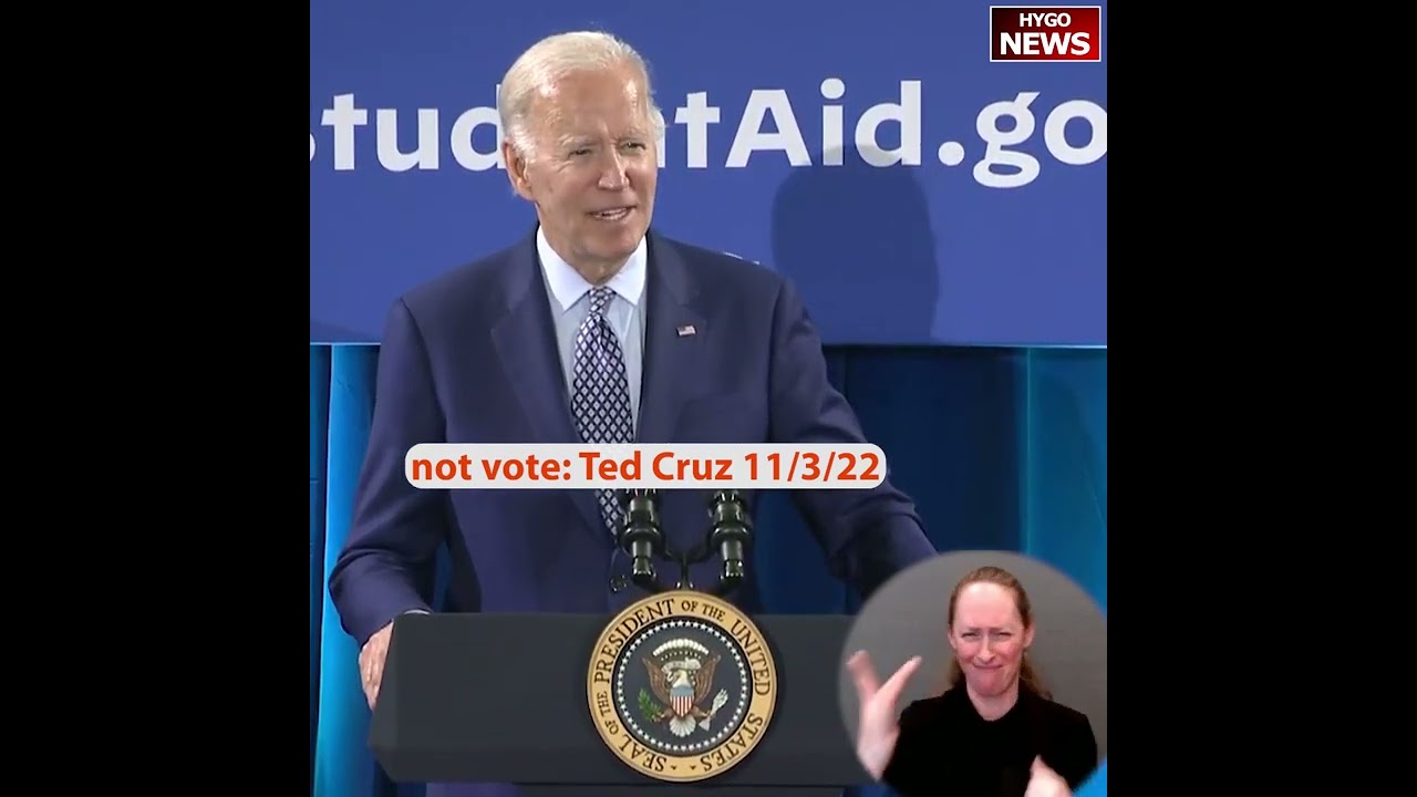 Biden: Ted Cruz called you “slackers” for free money, don’t vote for Senator Cruz