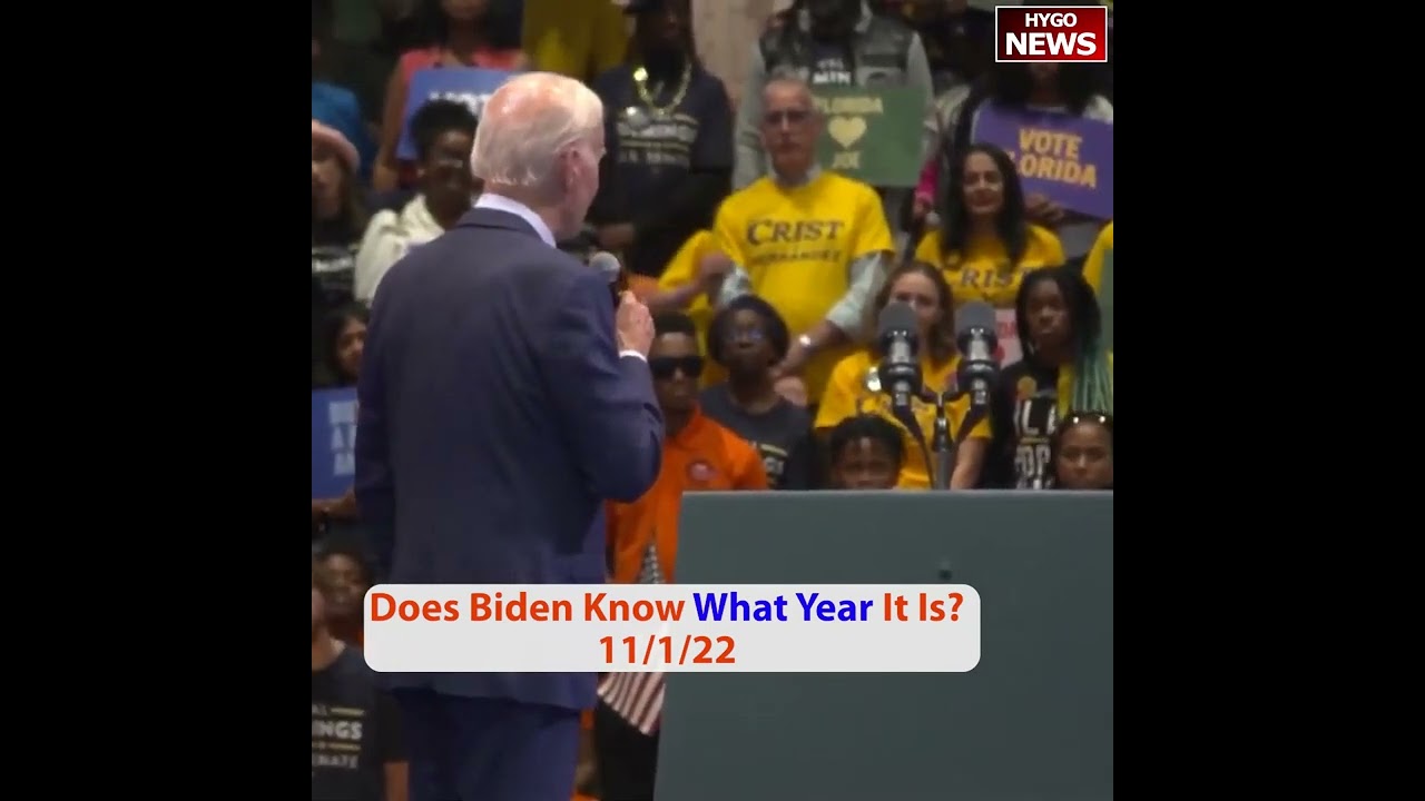 Does Biden know what century or what year he’s in?