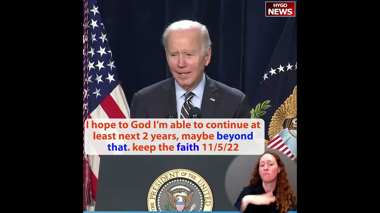 Biden: I hope to God to continue at least next 2 years, maybe beyond that. keep the faith