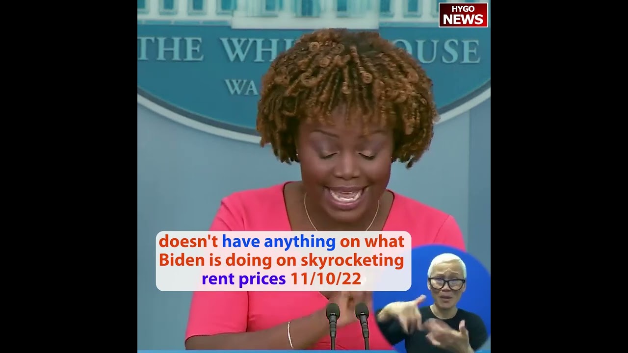 WH doesn’t “have anything” on skyrocketing rent prices.