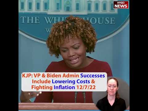 VP Harris’ great Biden partner “successes” include “lowering costs” &”fighting inflation”