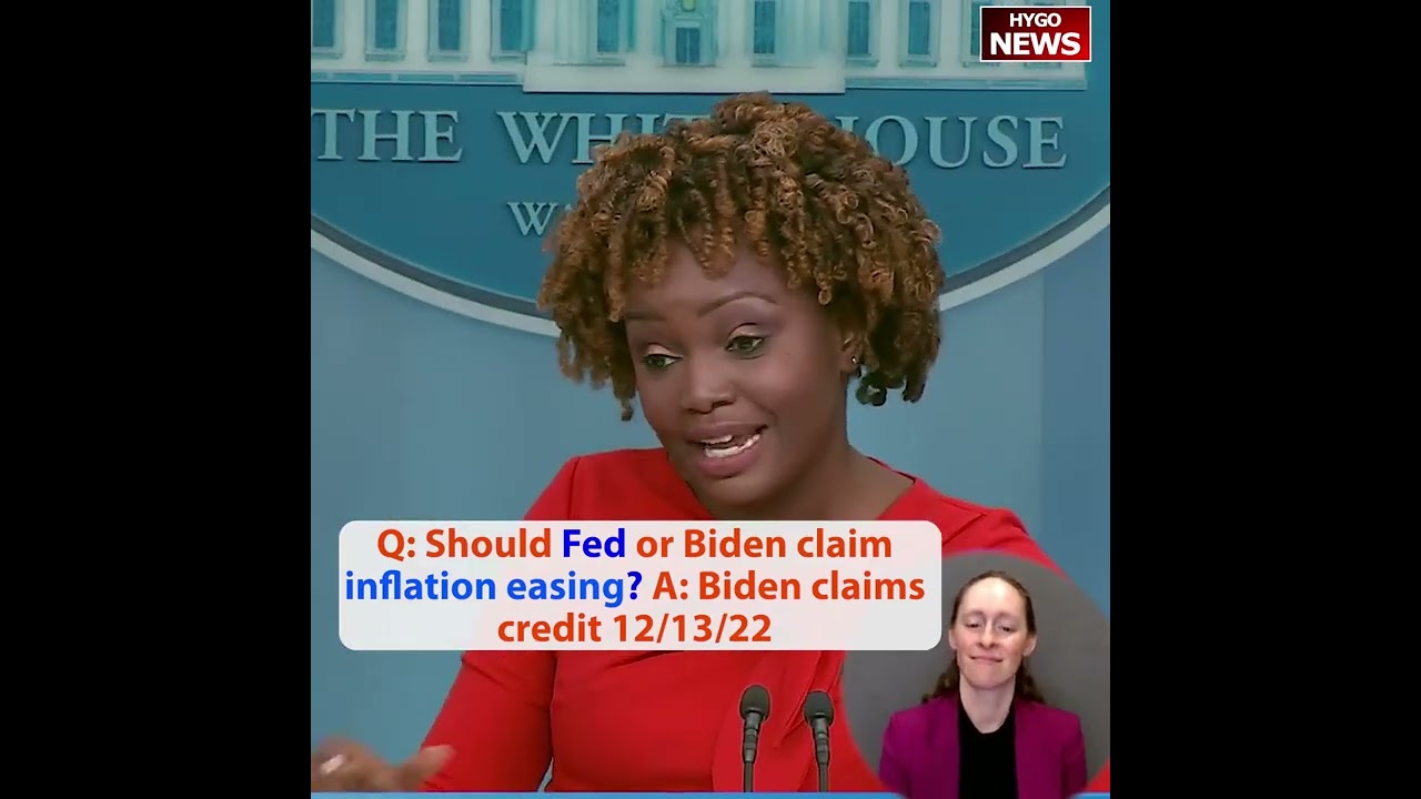 Q: Should Fed or Biden claim inflation easing? A: Biden claims credit