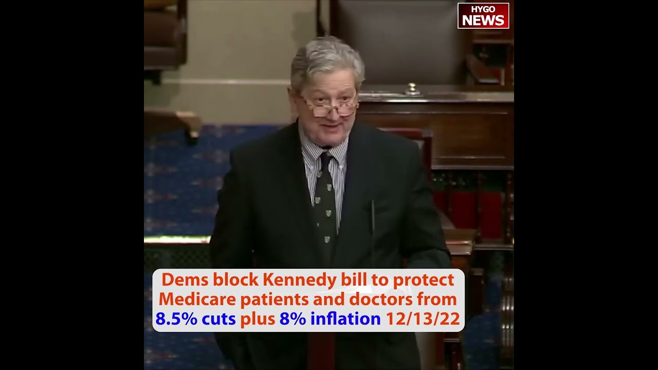 Medicare 8.5% cuts due to $1.9B American Rescue Plan, 8% inflation Dems block Kennedy bill protect