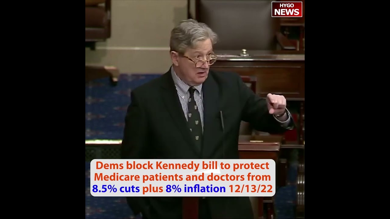 My bill will pause the 8.5% cuts; Dems block Kennedy bill