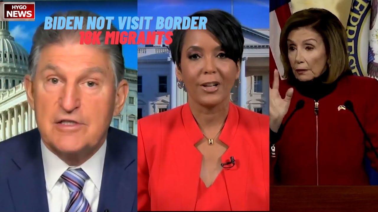 WH GRILLED why Biden refuses to visit border; Manchin: DHS Mayorkas Very Competent; 18K migrants