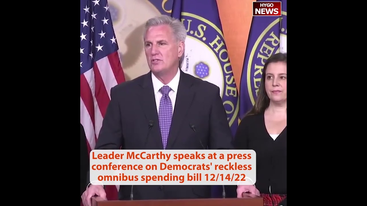 Leader McCarthy: Xmas Eve? Dems had all year to get funding taken care