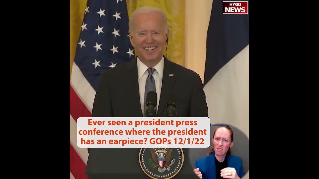 Ever seen press conference where the president has an earpiece? Always blame someone else GOPs