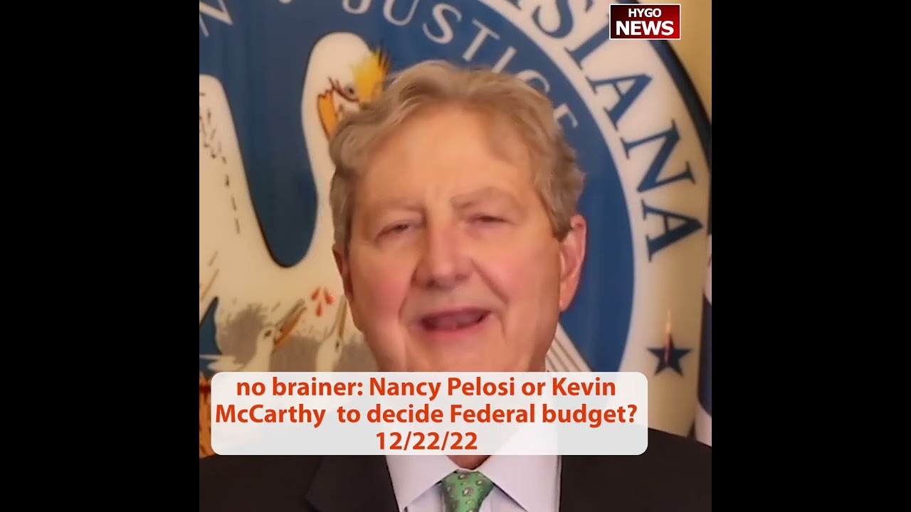 Omnibus spending no brainer: do you want Nancy Pelosi or Kevin McCarthy to decide Federal budget?