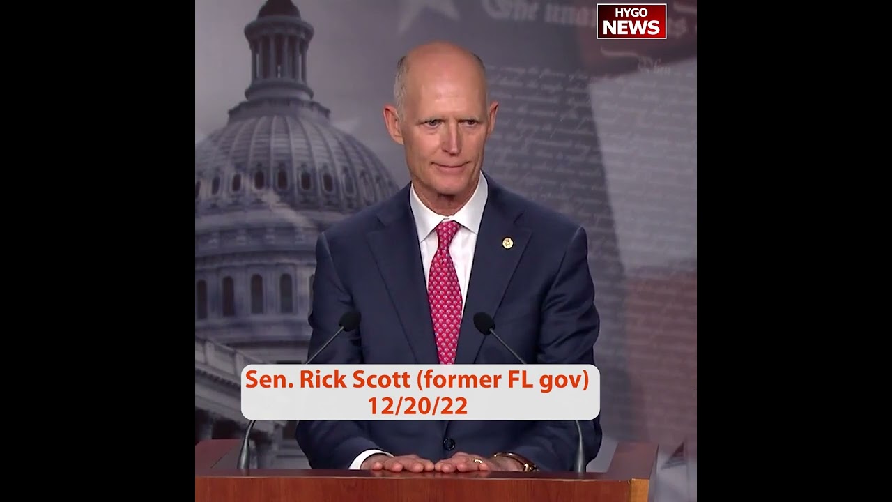 Sen. Scott: Omnibus Federal spending decided by GOPs Kevin McCarthy not Nancy Pelosi?