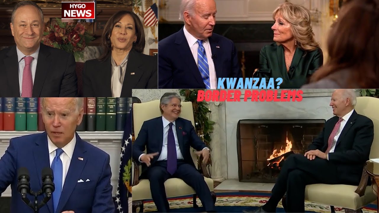 Do Indians & Jamaicans celebrate Kwanzaa? Biden Caribbean Vacation; Border problems