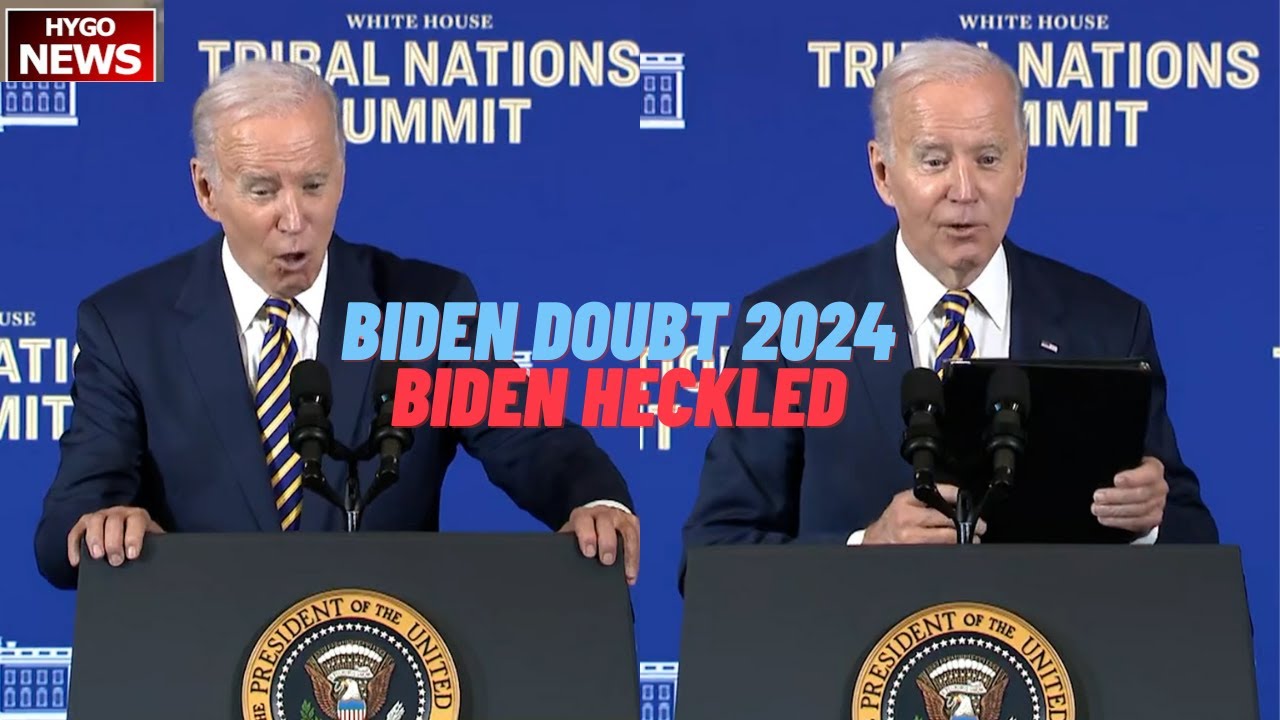 ‘I don’t know about that’: Biden casts doubt on 2024 run, mistakenly believes he’s being heckled