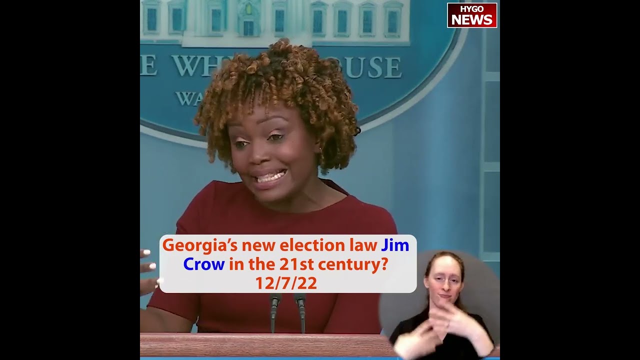 Part 2: Georgia’s new election law Jim Crow in the 21st century?