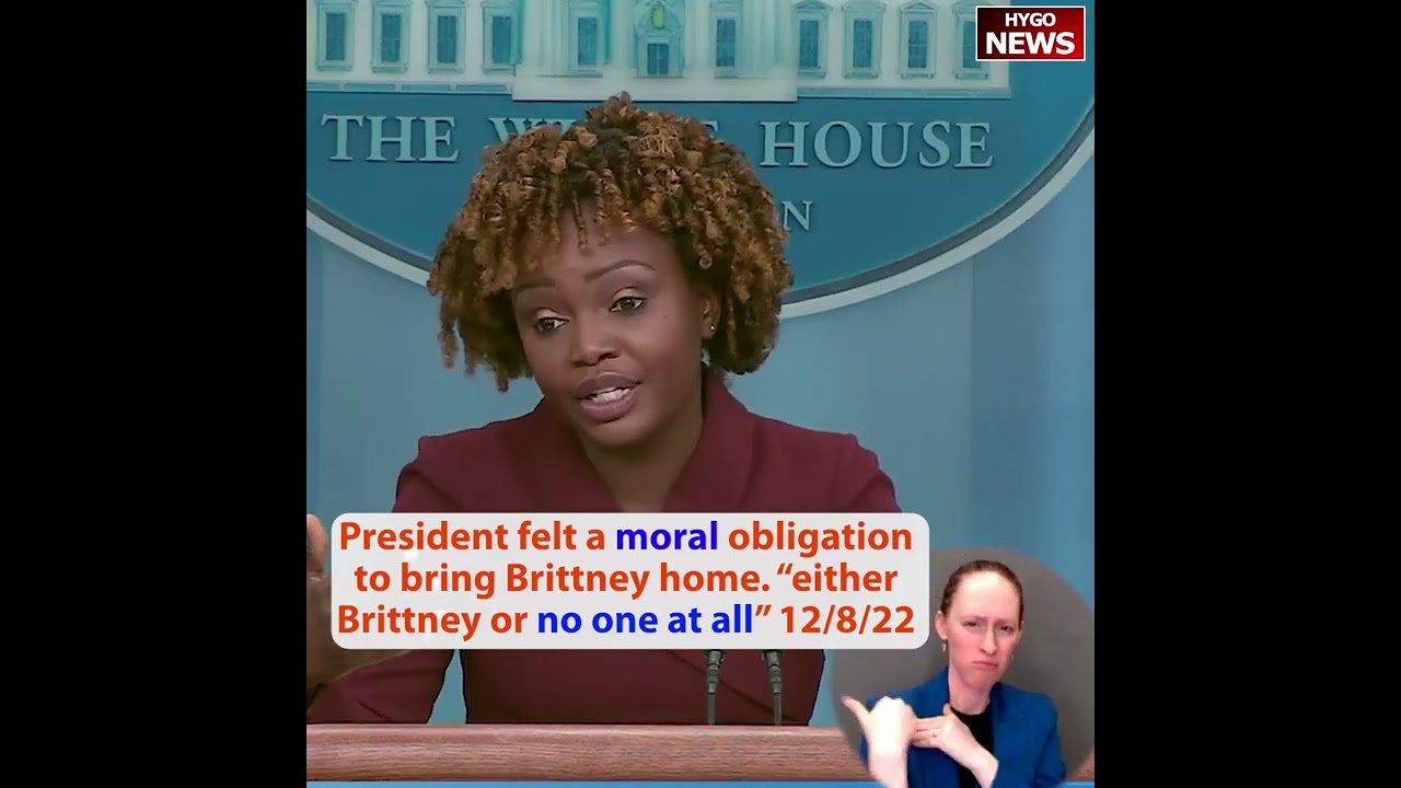 President felt a moral obligation to bring Brittney home. “either Brittney or no one at all”