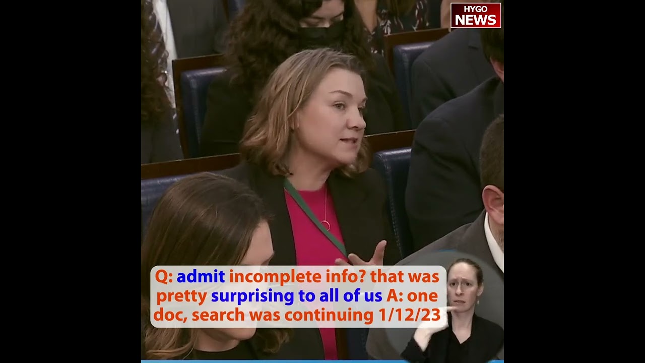 Q: admit incomplete info? that was pretty surprising to all of us A: one doc, search was continuing