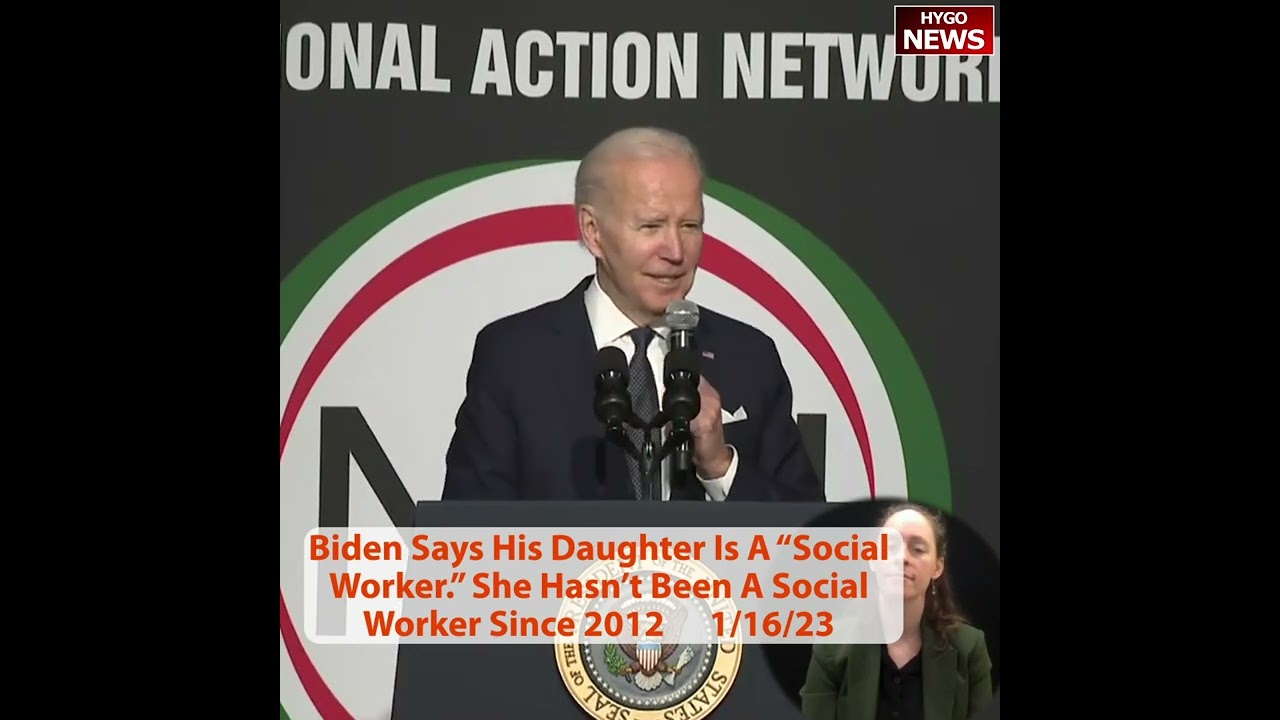 Biden Says His Daughter Is A “Social Worker.” She Hasn’t Been A Social Worker Since 2012