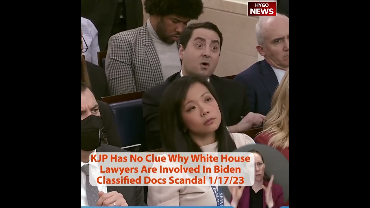 KJP Has No Clue Why White House Lawyers Are Involved In Biden Classified Docs Scandal