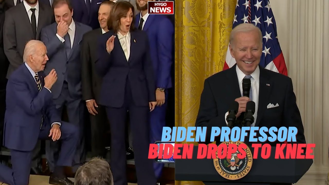 Biden was a Professor but never taught a Single Class, Drops to One Knee, Can’t Stop Coughing