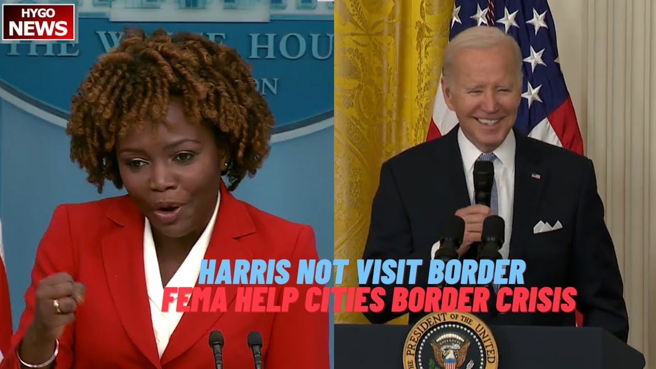 Harris not visit border in Arizona; FEMA to help cities border crisis; blame GOPs