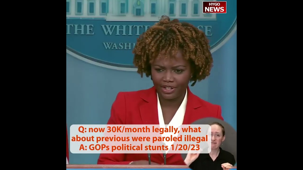 Q: now 30K/month legally, what about previous were paroled illegal, they’re here, don’t have jobs