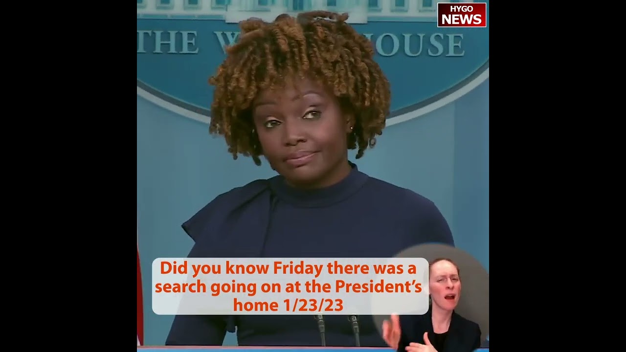 Did you know Friday there was a search going on at the President’s home?