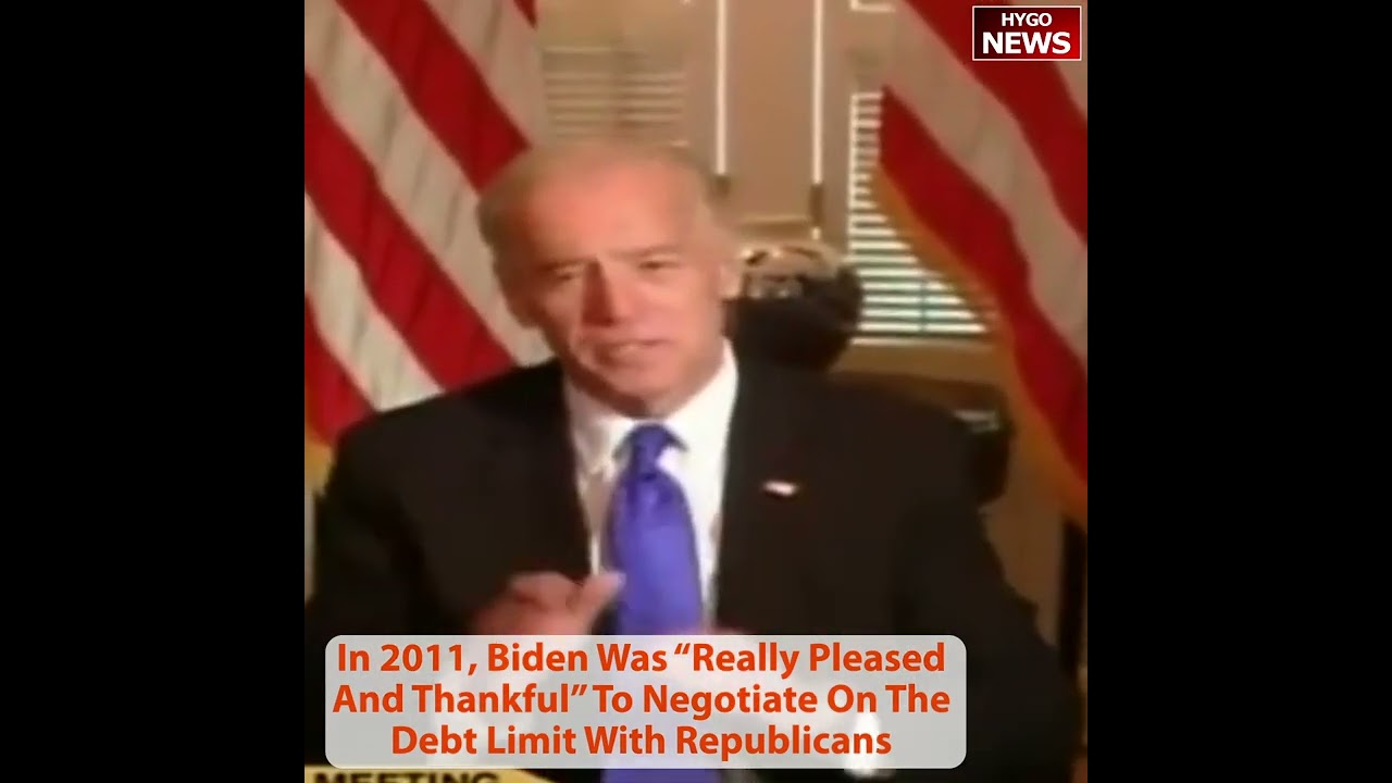 Biden’s past remarks on debt ceiling: Compromises, Cooperate, Really Pleased & Thankful