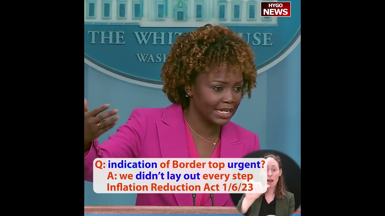 Q: indication of Border issue top urgent? A: we didn’t lay out every step Inflation Reduction Act