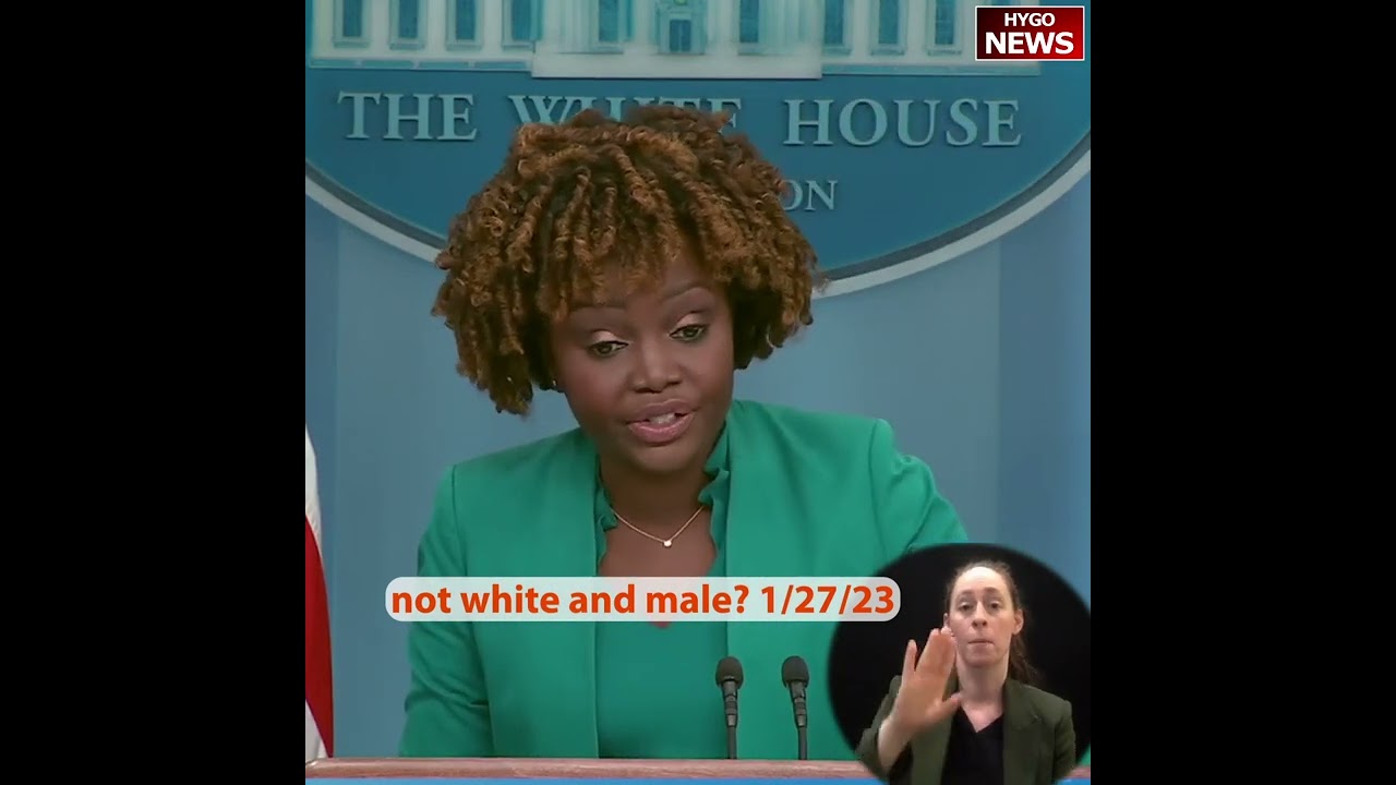 Q: Choose WH Chief of Staff not white & male? A: proud of majority people of color majority female