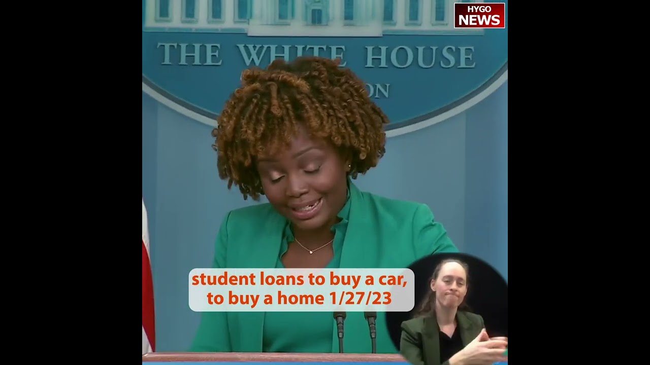 Student debt relief program can buy a car, can buy a home, his plan is working, is indeed working