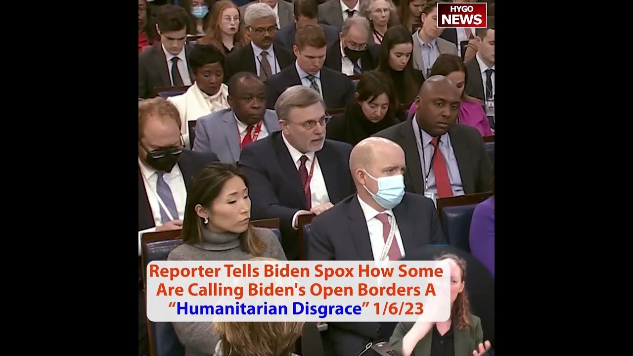 A reporter tells Spox John Kirby how some are calling Biden’s open borders a “humanitarian disgrace”