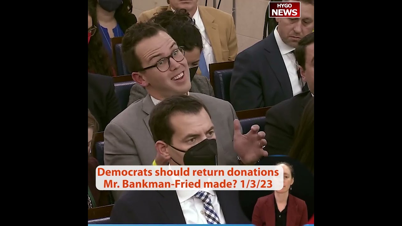 Democrats should return donations Mr. Bankman-Fried made?