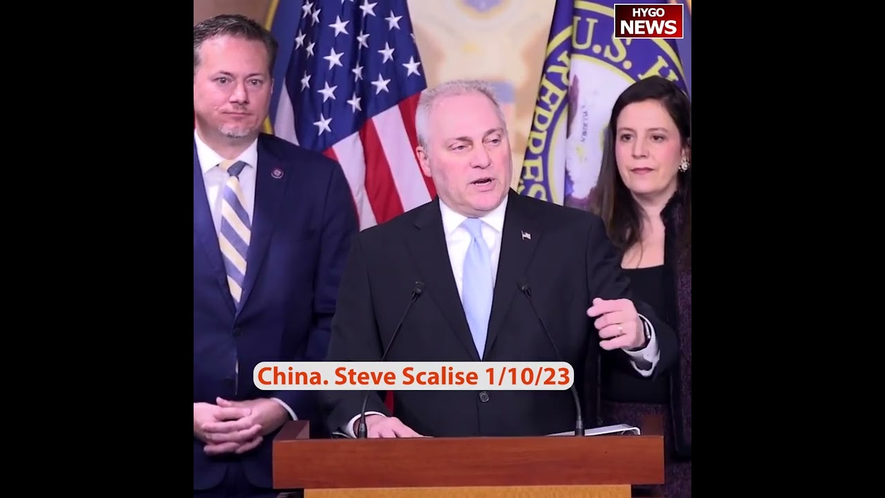 Scalise: more Border Patrol agents, confront China, Weaponization of Federal Government