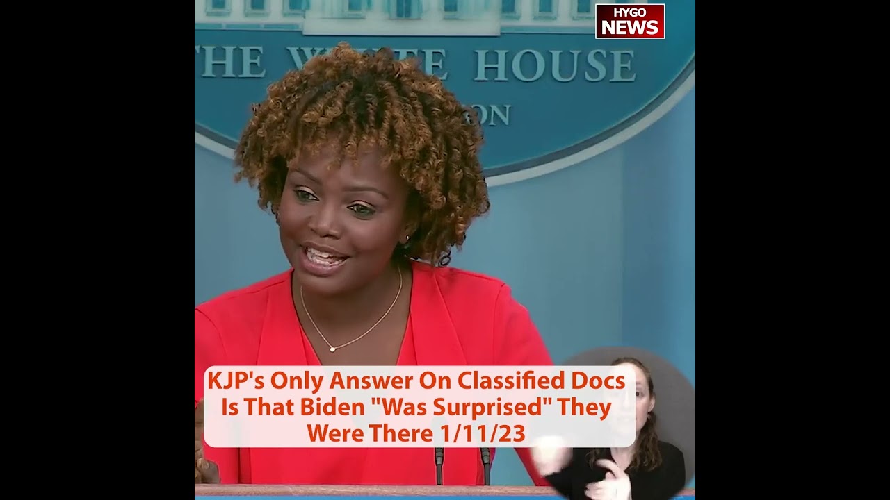 Q: How did it get there? A: Only Answer On Classified Docs Is Biden “Was Surprised” They Were There